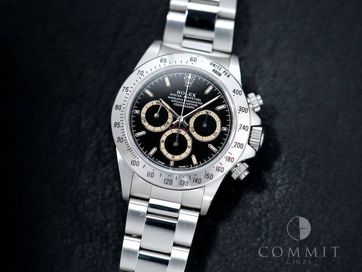 ロレックス デイトナ エルプリメロ Ref.16520 ステンレススチール ブラック文字盤 中古 dk9nreb3