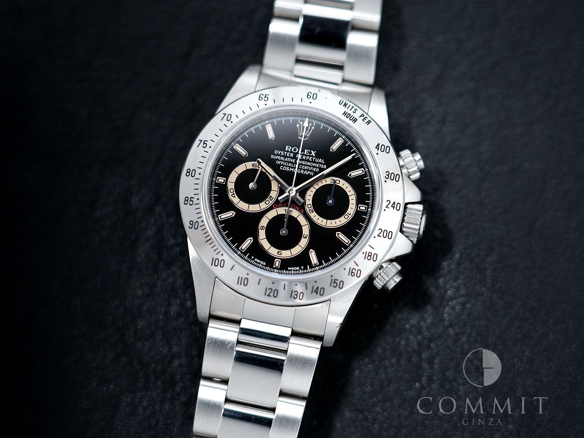 ロレックス デイトナ エルプリメロ Ref.16520 ステンレススチール ブラック文字盤 中古 dk9nreb3