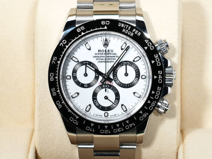 ロレックス デイトナ Ref.116500LN ステンレススチール ホワイト文字盤 中古 qbck62ri