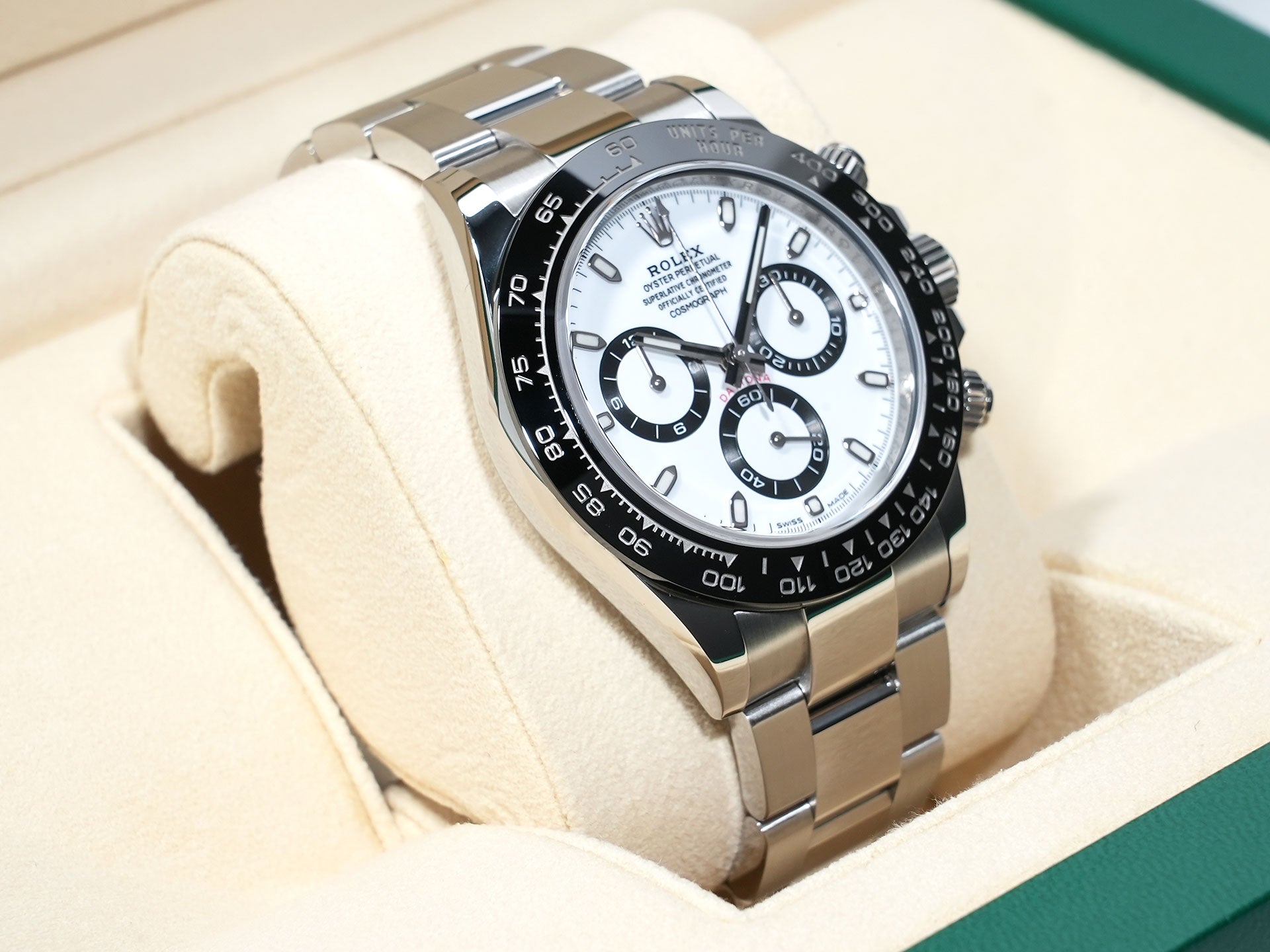 ロレックス デイトナ Ref.116500LN ステンレススチール ホワイト文字盤 中古 qbck62ri