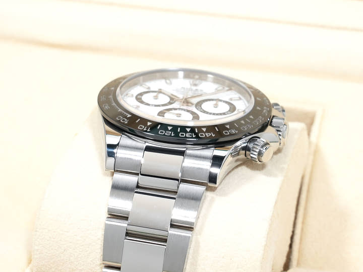 ロレックス デイトナ Ref.116500LN ステンレススチール ホワイト文字盤 中古 qbck62ri