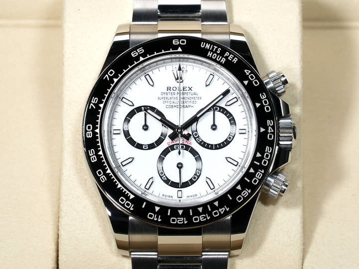 ロレックス デイトナ Ref.126500LN ステンレススチール ホワイト文字盤 中古 hfbre39w