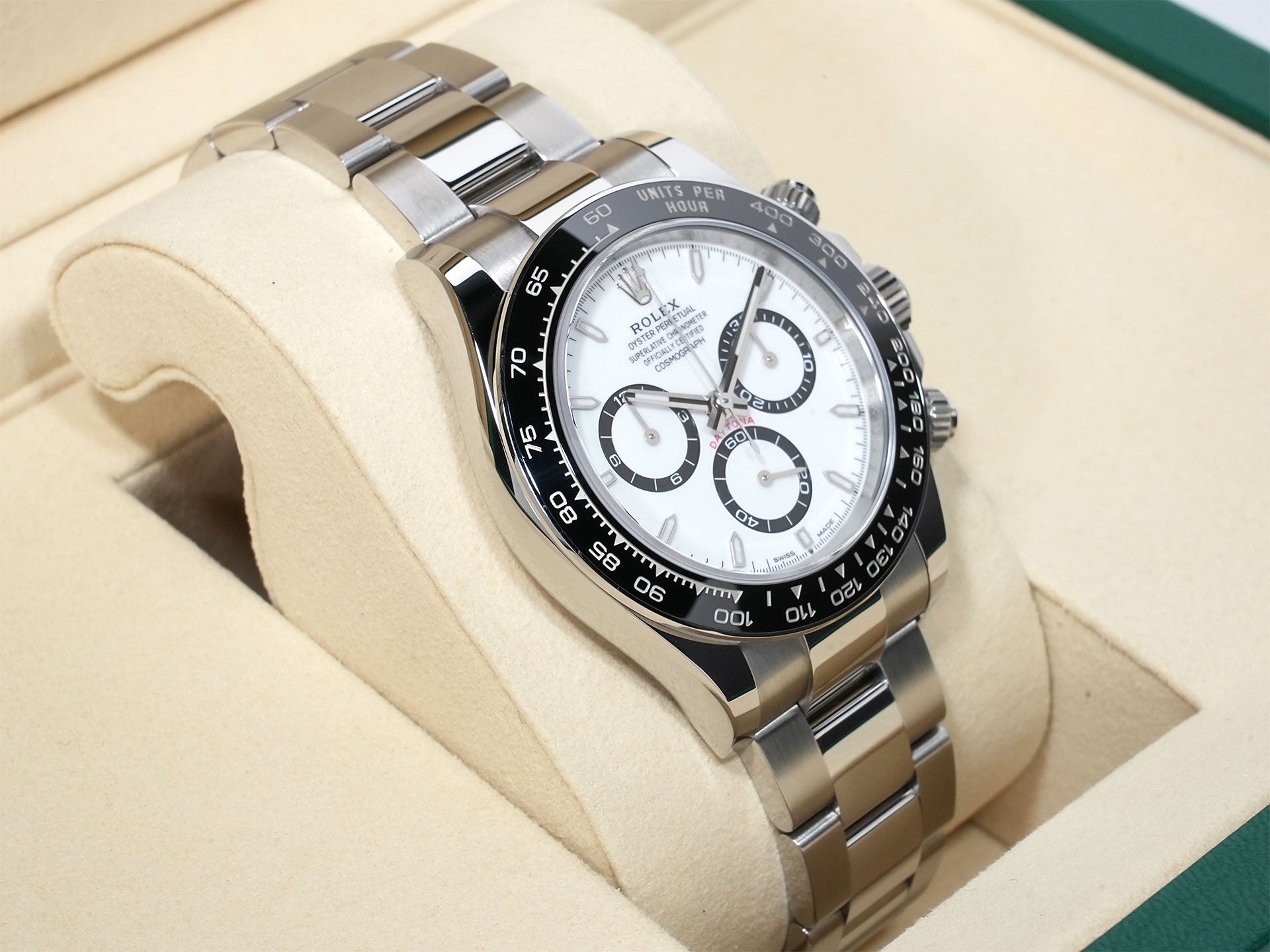 ロレックス デイトナ Ref.126500LN ステンレススチール ホワイト文字盤 中古 hfbre39w