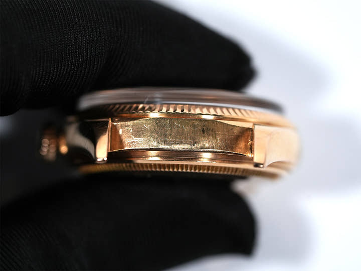 ロレックス デイデイト36 Ref.1803 ピンクゴールド シルバー文字盤 中古 n7bbqomc