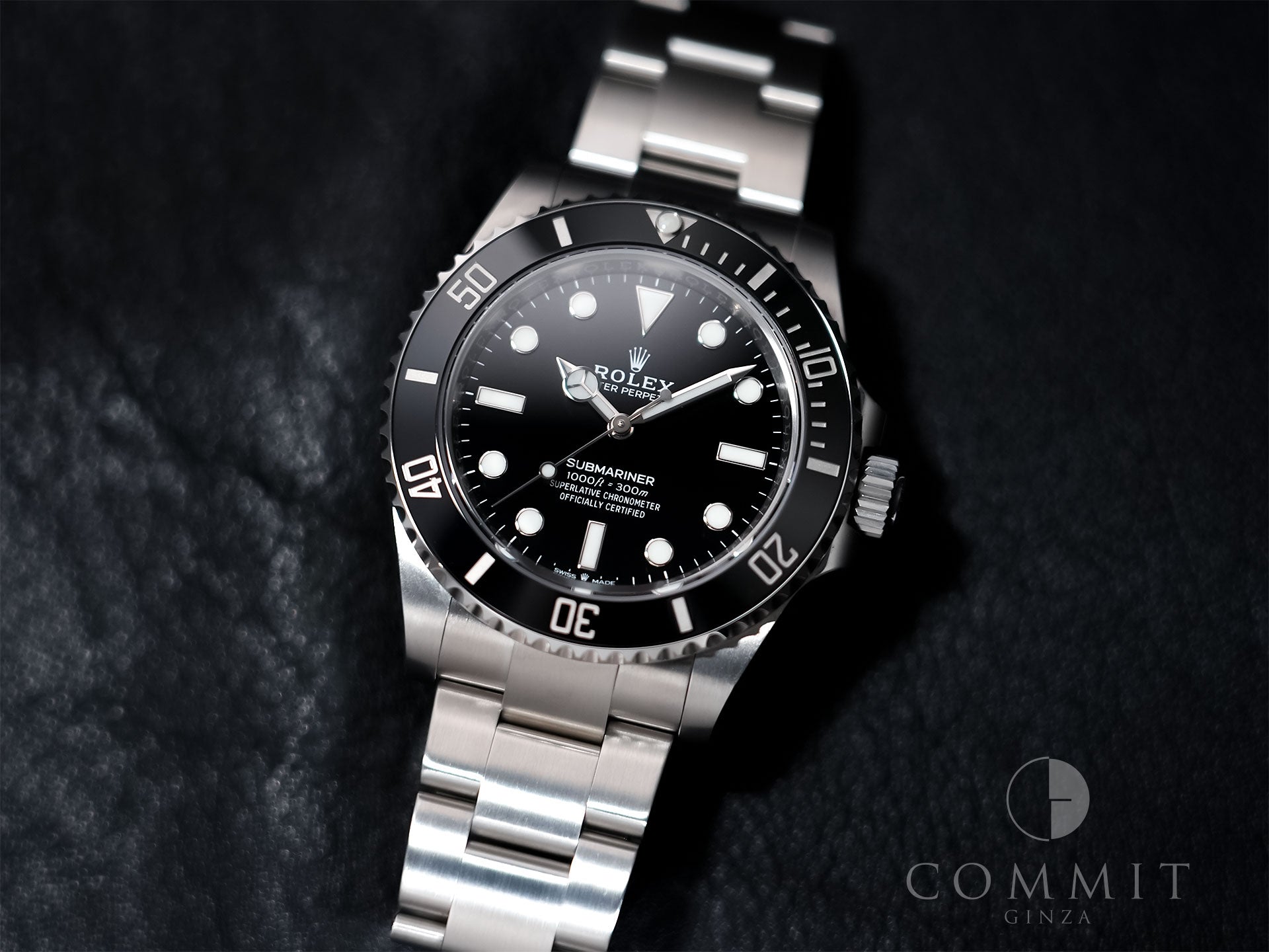 Rolex Submariner No-Date Ref. 124060 Stainless Steel Black Dial Excellent Condition wwb69w82