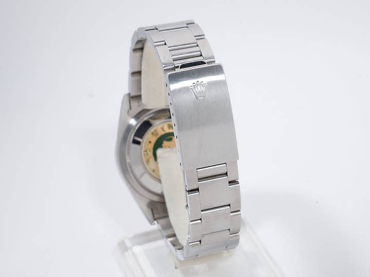 Rolex Explorer I Ref. 14270 Stainless Steel Black Dial Oyster Bracelet Excellent Used Condition nt84how7