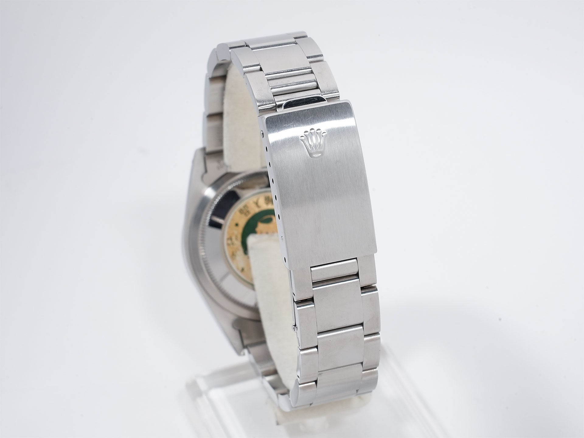 Rolex Explorer I Ref. 14270 Stainless Steel Black Dial Oyster Bracelet Excellent Used Condition nt84how7