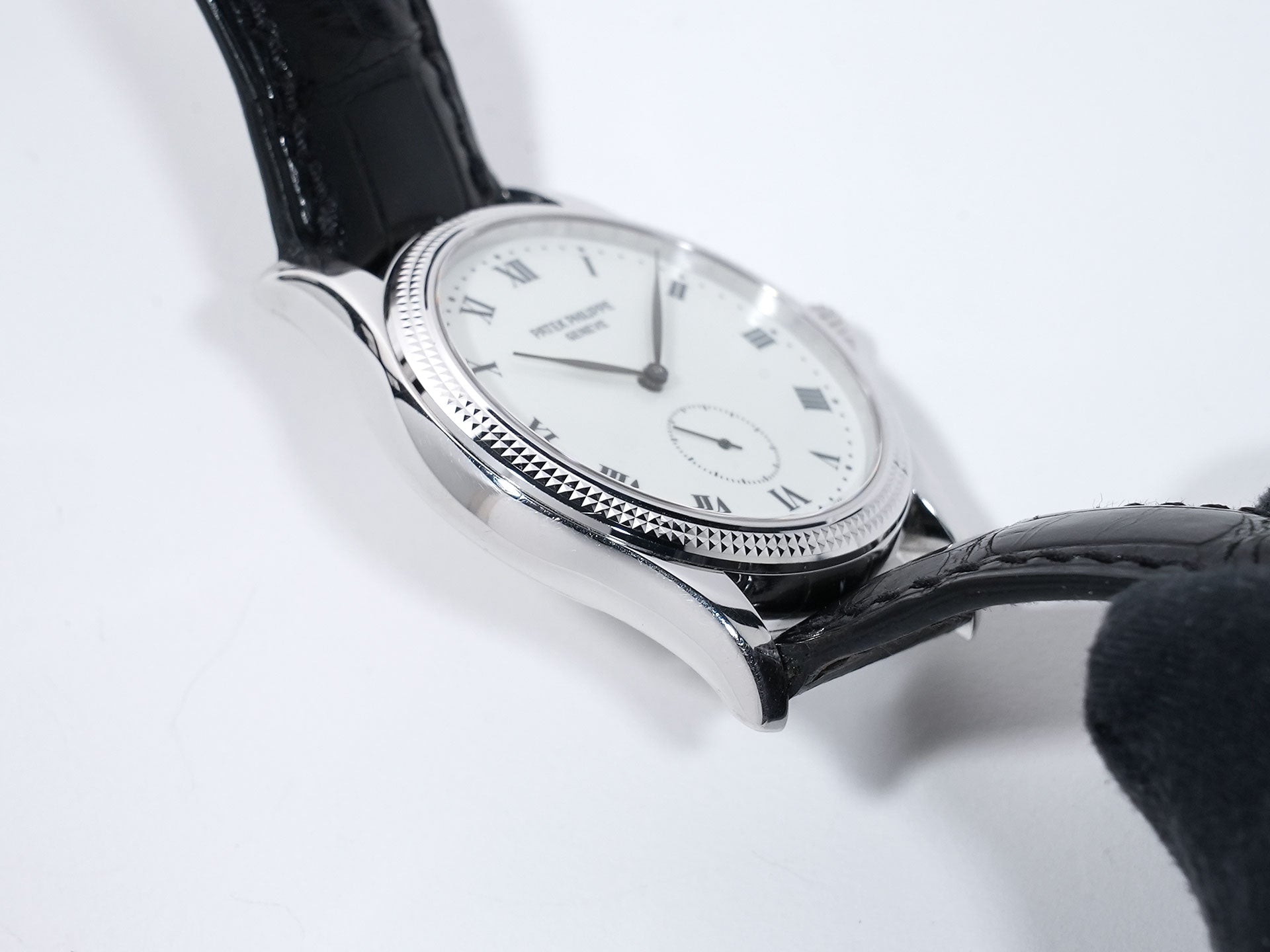 Patek Philippe Calatrava Ref. 5115G-001 White Gold Enamel Dial Used crauffgm