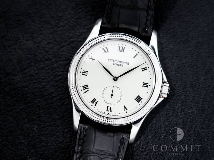Patek Philippe Calatrava Ref. 5115G-001 White Gold Enamel Dial Used crauffgm