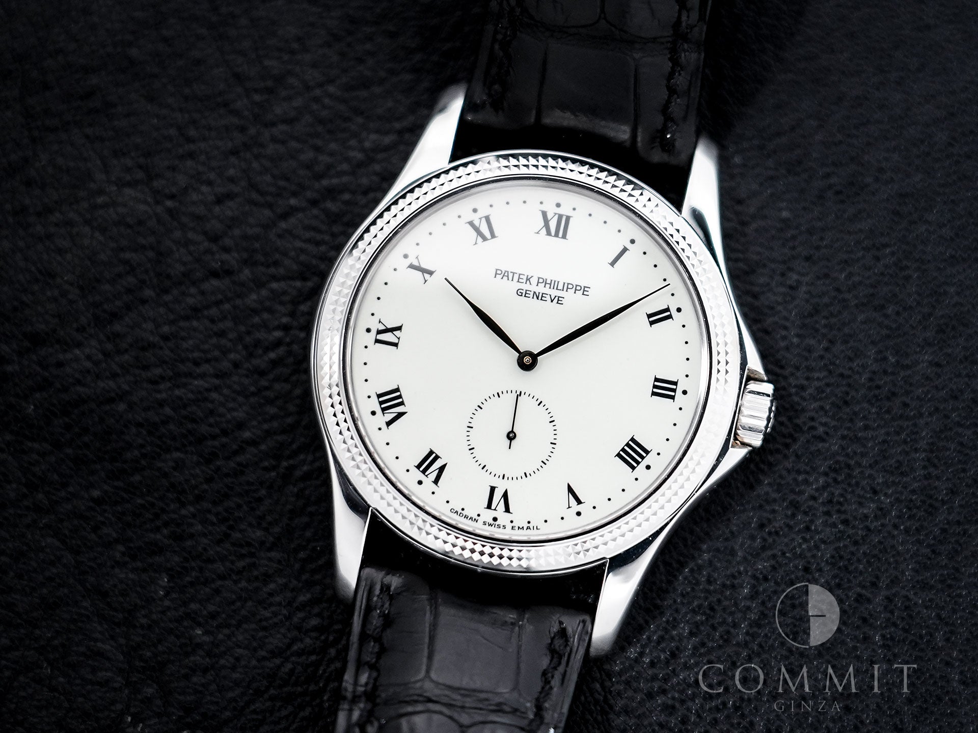 Patek Philippe Calatrava Ref. 5115G-001 White Gold Enamel Dial Used crauffgm