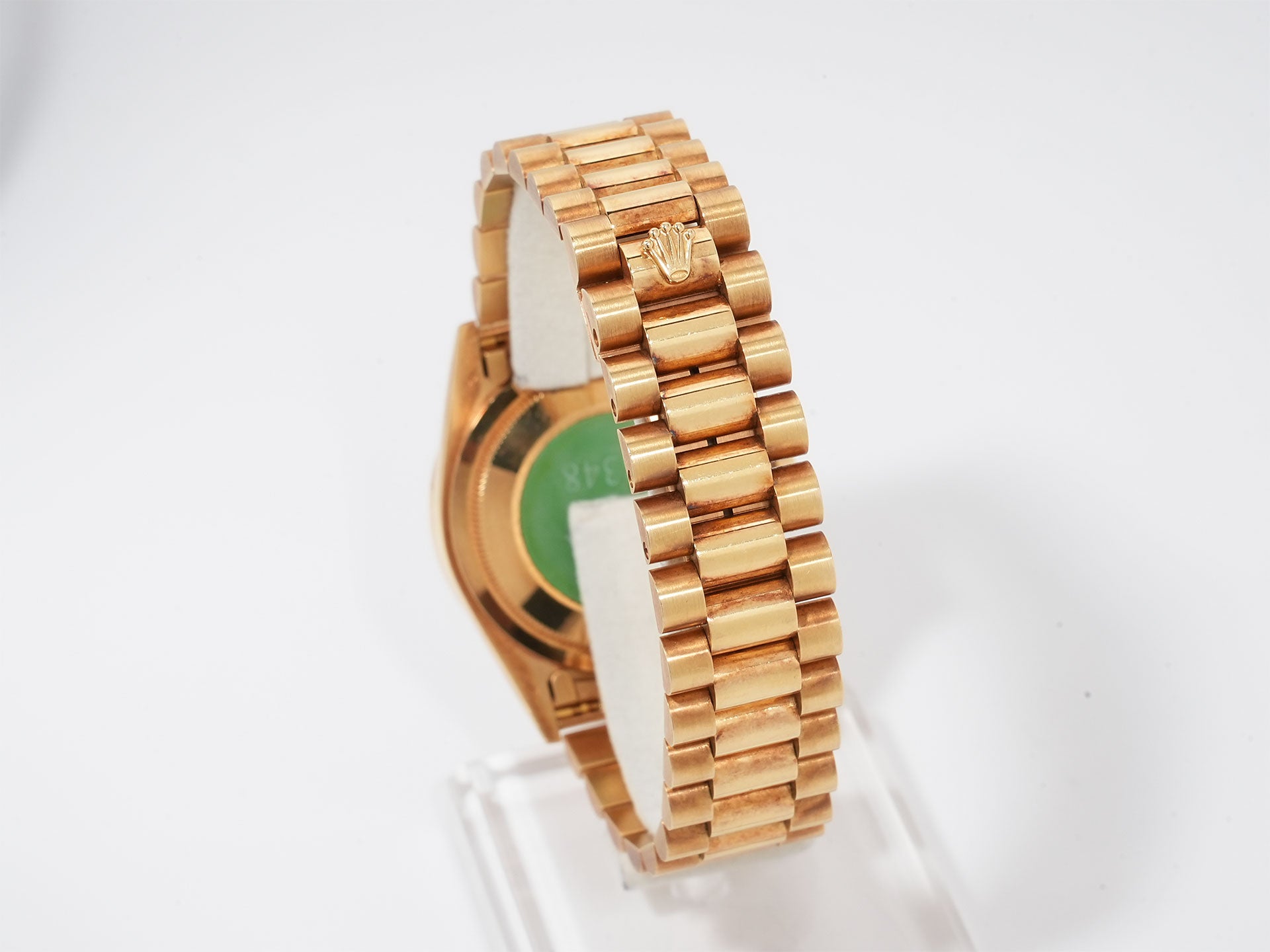 Rolex Day-Date Ref. 18348A Yellow Gold Champagne Dial Pre-owned fwyumnpk