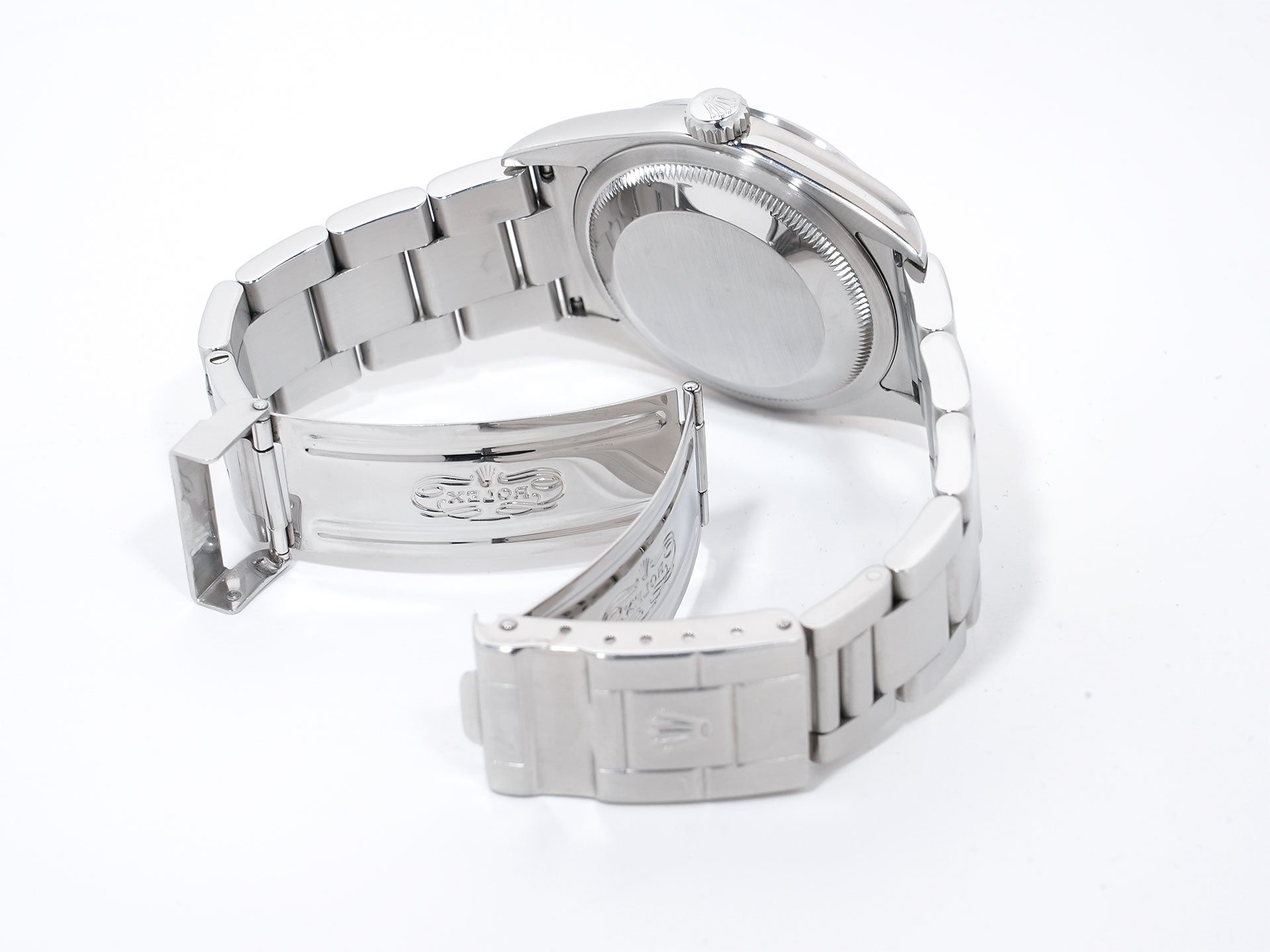 Rolex Explorer I Ref.114270 Stainless Steel Black Dial Oyster Bracelet Used g8c4ya32