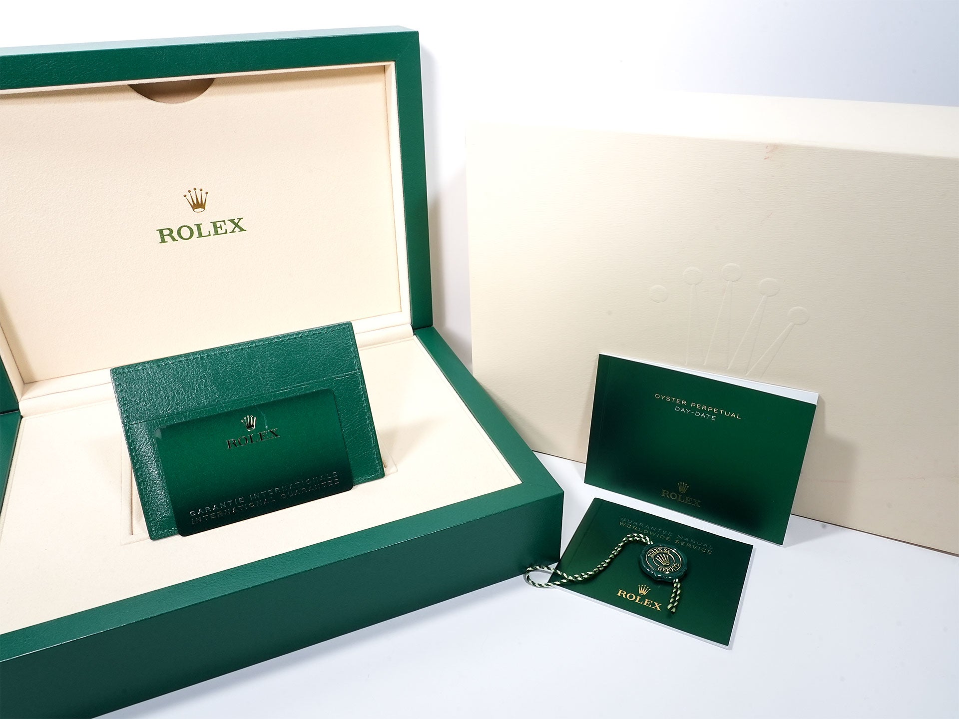 Rolex Day-Date 36 Ref. 128348RBR Yellow Gold Champagne Dial with Diamonds Excellent Used Condition w5nbiinn