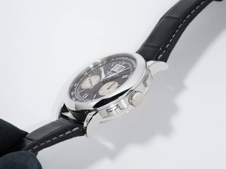 A.ランゲ＆ゾーネ ダトグラフ Ref.403.035F プラチナ ブラック文字盤 極美品 p8b9n2zr