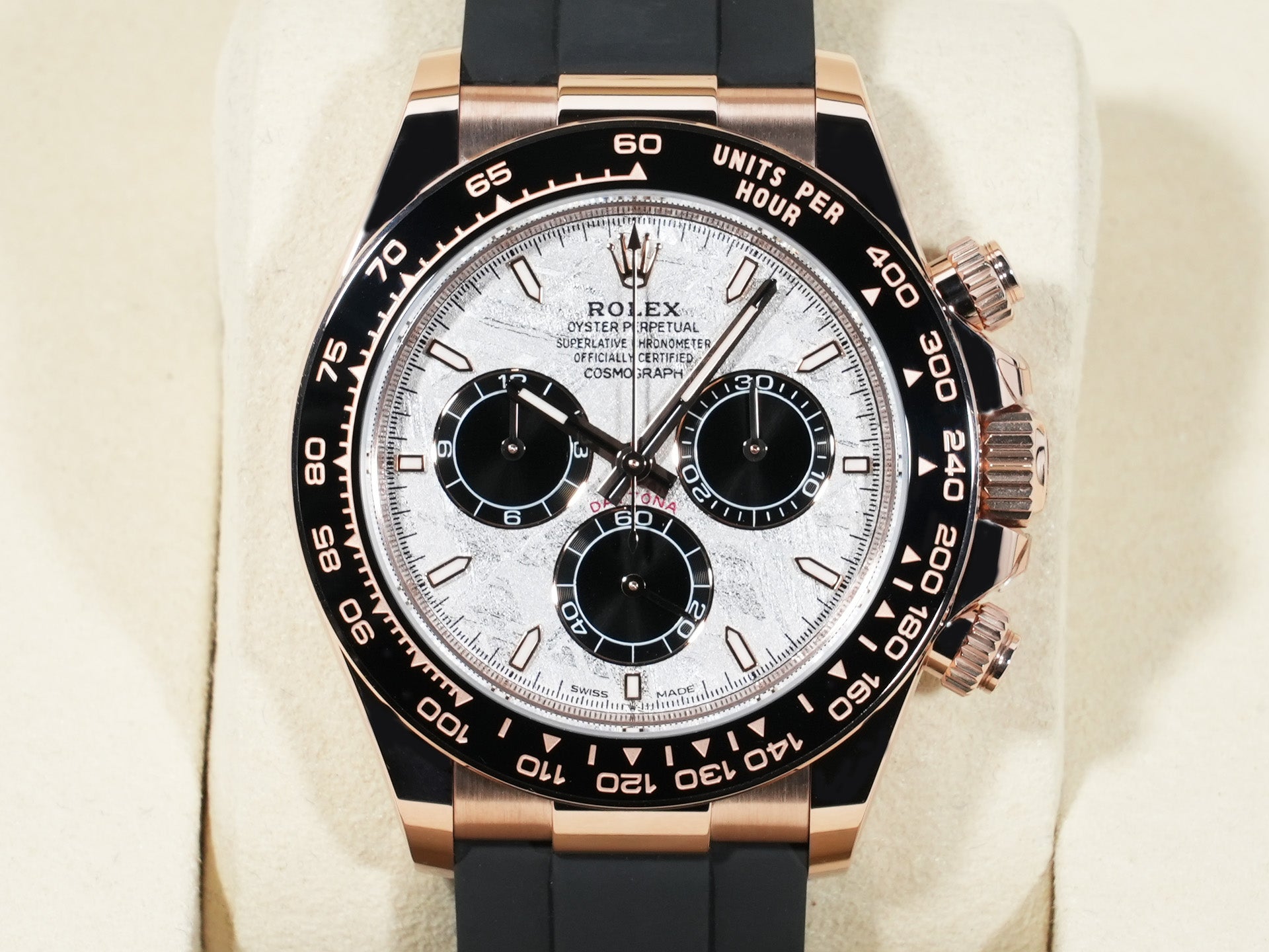 ロレックス デイトナ Ref.126515LN エバーローズゴールド メテオライト文字盤 未使用 wnymy8jo