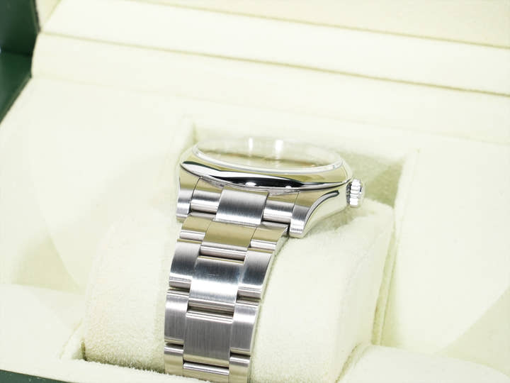 Rolex Oyster Perpetual 36 Ref. 116000 Stainless Steel Black Concentric Dial Used ycrm5u9v