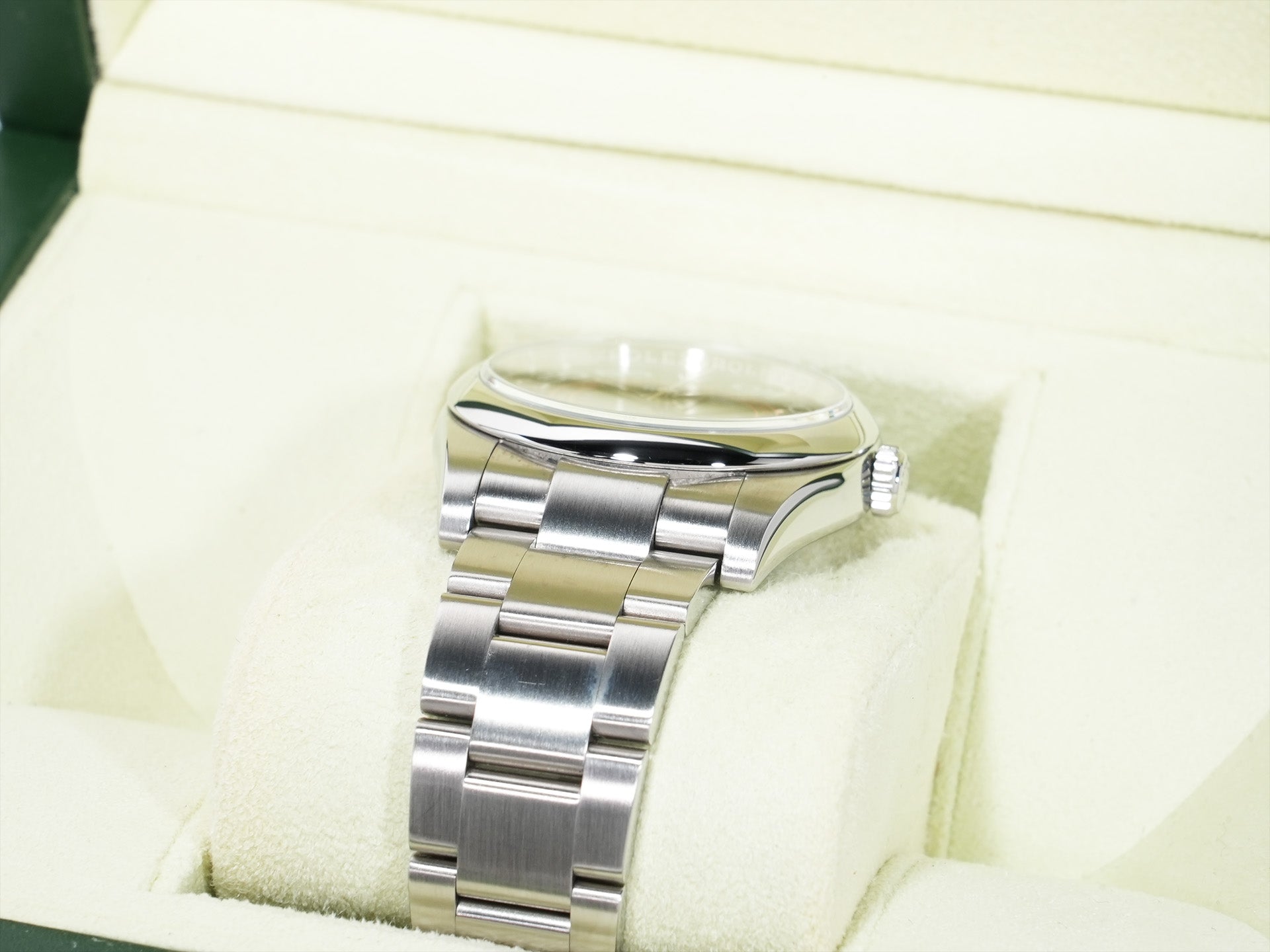 Rolex Oyster Perpetual 36 Ref. 116000 Stainless Steel Black Concentric Dial Used ycrm5u9v