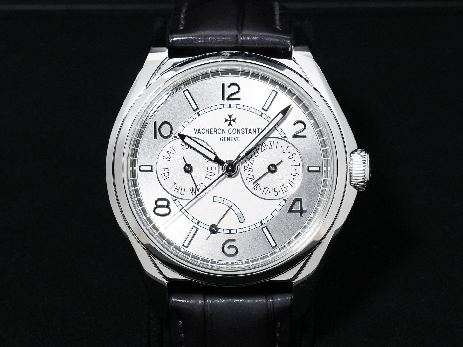 Vacheron Constantin FiftySix Day/Date Ref.4400E/000A-B437 Stainless Steel Silver Dial Used p35uuov9