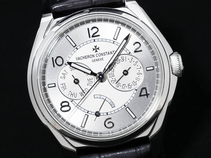 Vacheron Constantin FiftySix Day/Date Ref.4400E/000A-B437 Stainless Steel Silver Dial Used p35uuov9