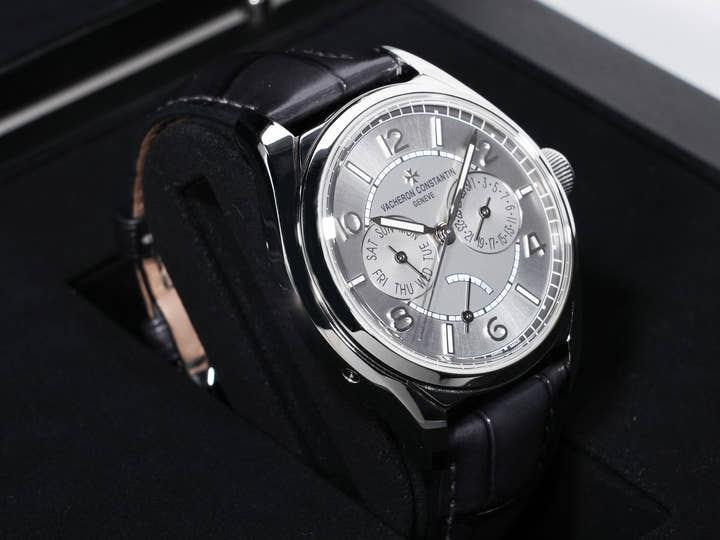 Vacheron Constantin FiftySix Day/Date Ref.4400E/000A-B437 Stainless Steel Silver Dial Used p35uuov9