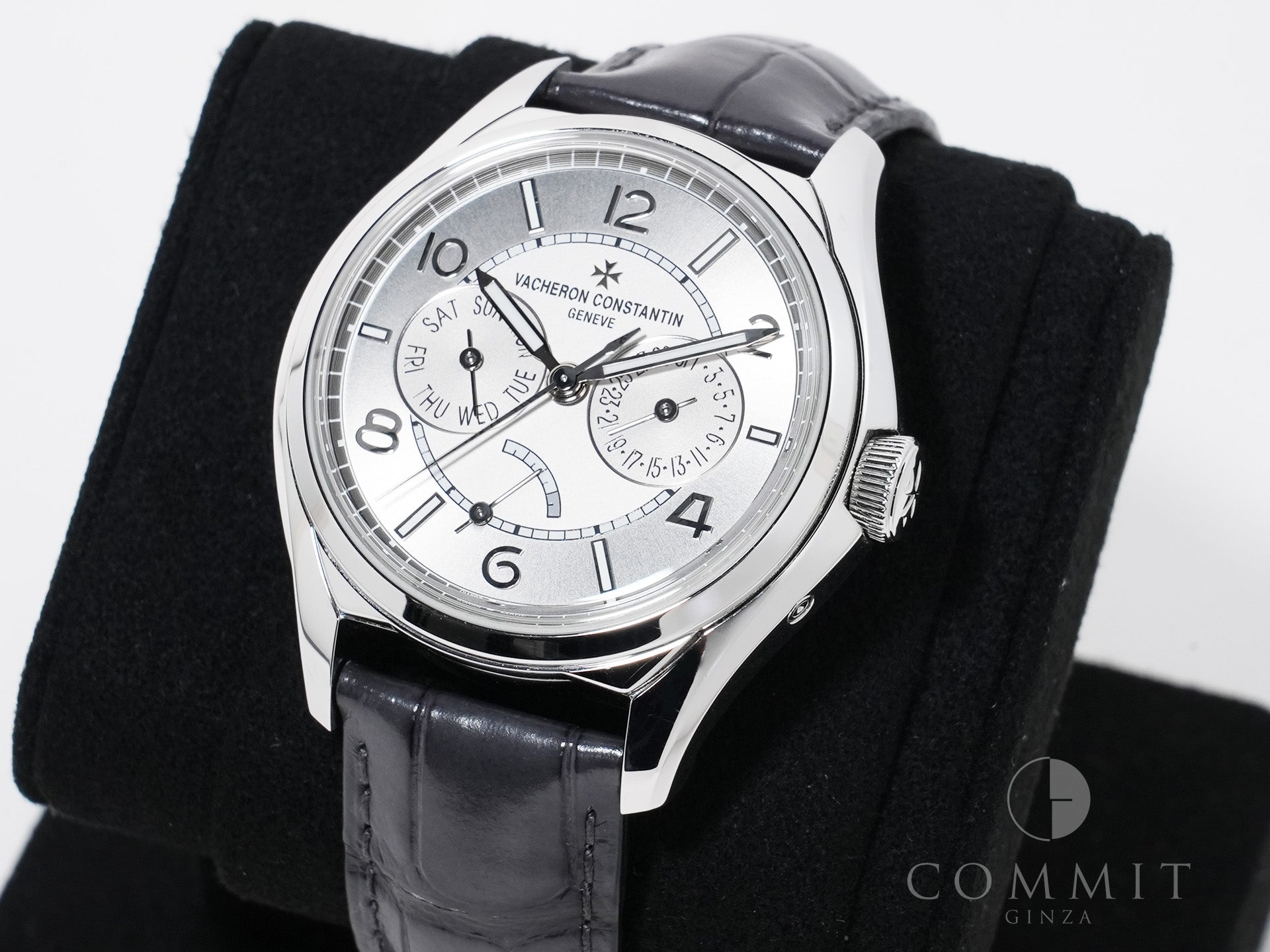 Vacheron Constantin FiftySix Day/Date Ref.4400E/000A-B437 Stainless Steel Silver Dial Used p35uuov9