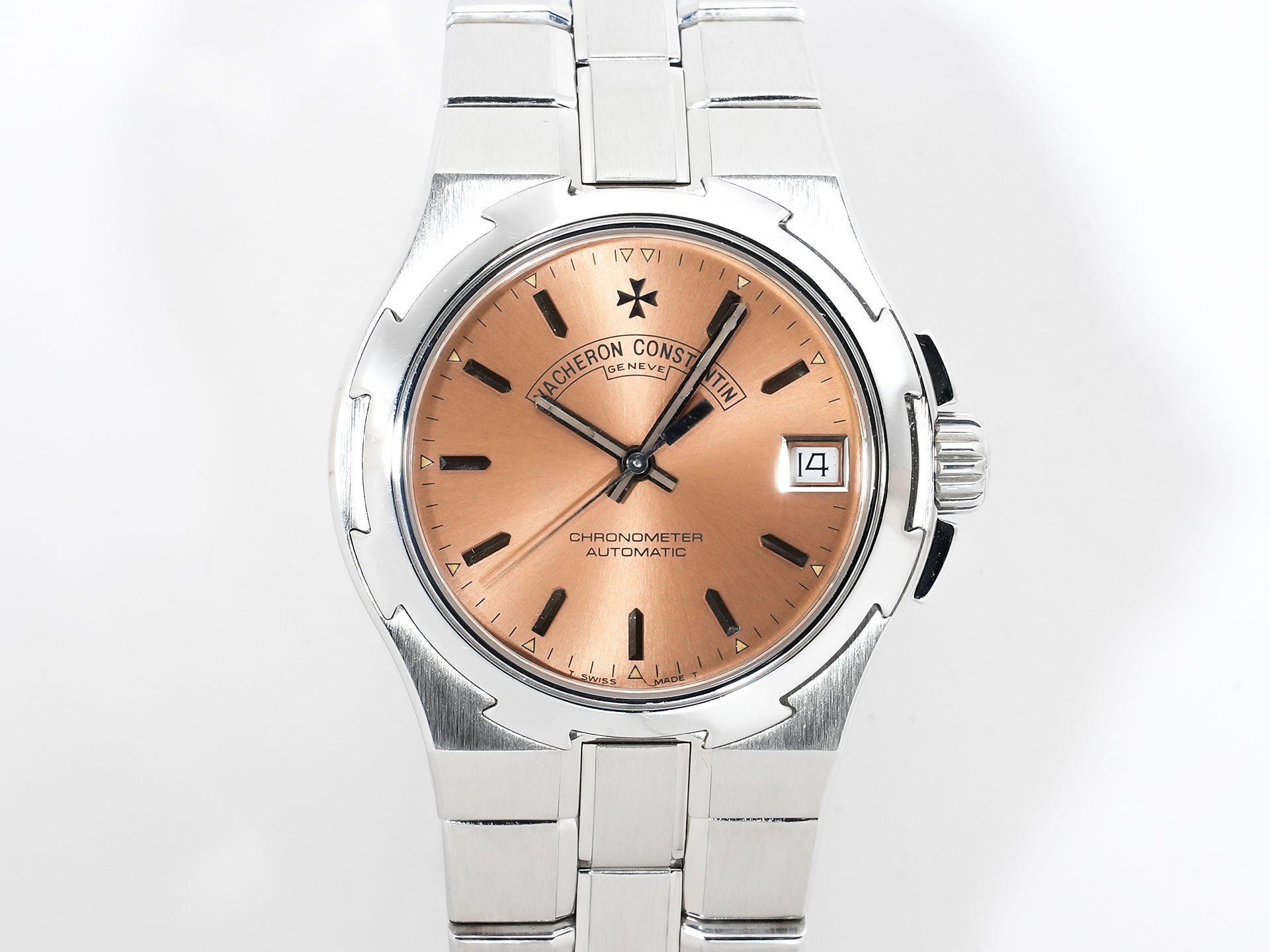 ヴァシュロンコンスタンタン オーヴァーシーズ Ref.42050/423A ステンレススチール サーモン文字盤 中古 ufdcrmf5
