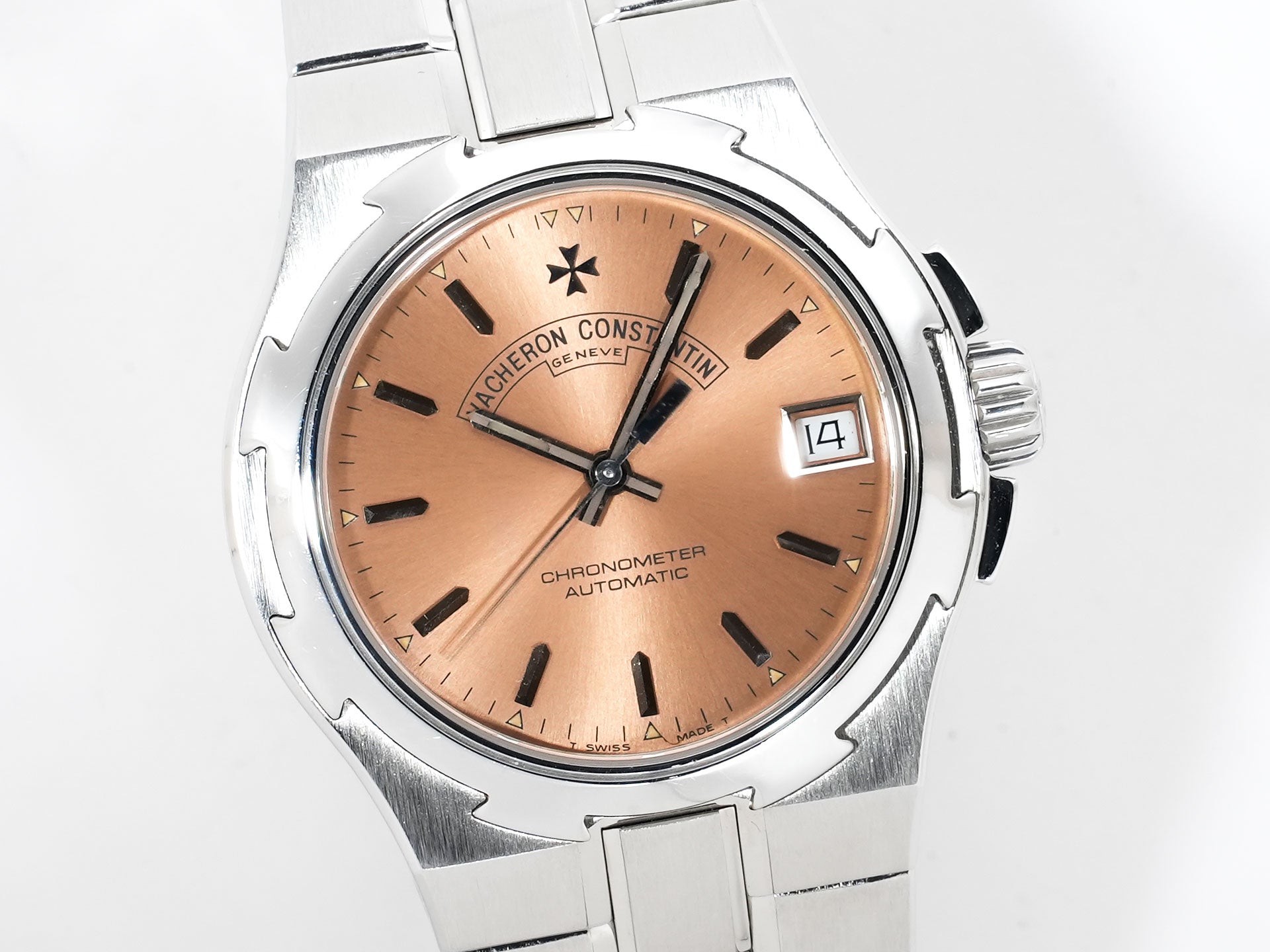 ヴァシュロンコンスタンタン オーヴァーシーズ Ref.42050/423A ステンレススチール サーモン文字盤 中古 ufdcrmf5