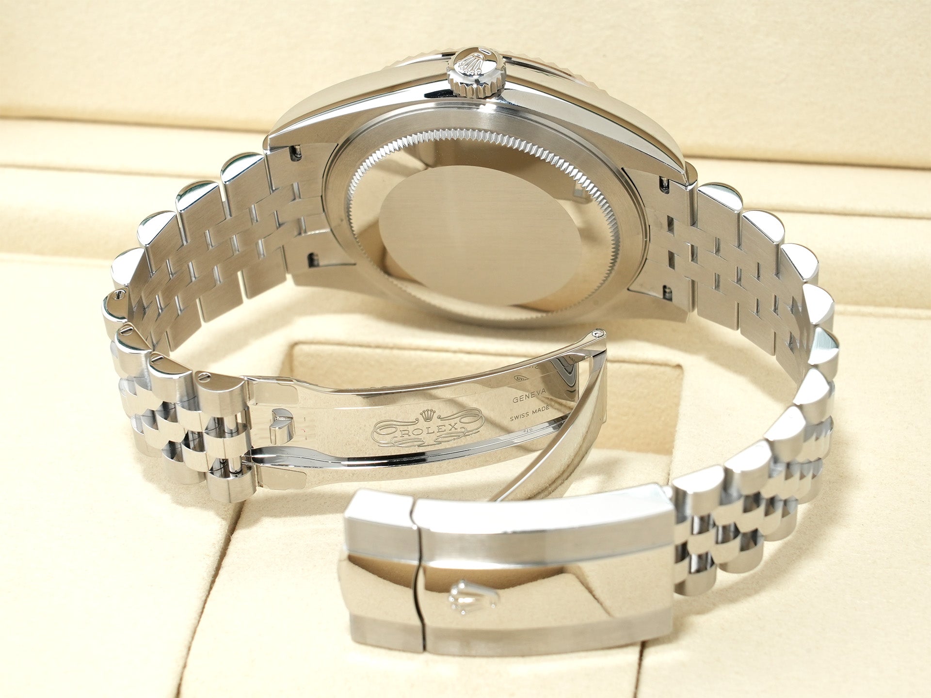 ロレックス スカイドゥエラー Ref.336934 ステンレススチール/ホワイトゴールド ブルー文字盤 ジュビリーブレスレット 未使用 zh9yfncw