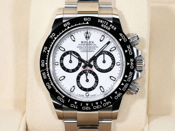 ロレックス デイトナ Ref.116500LN ステンレススチール ホワイト文字盤 中古 yb2mii8t