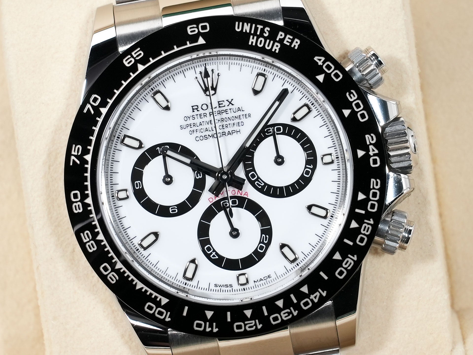ロレックス デイトナ Ref.116500LN ステンレススチール ホワイト文字盤 中古 yb2mii8t