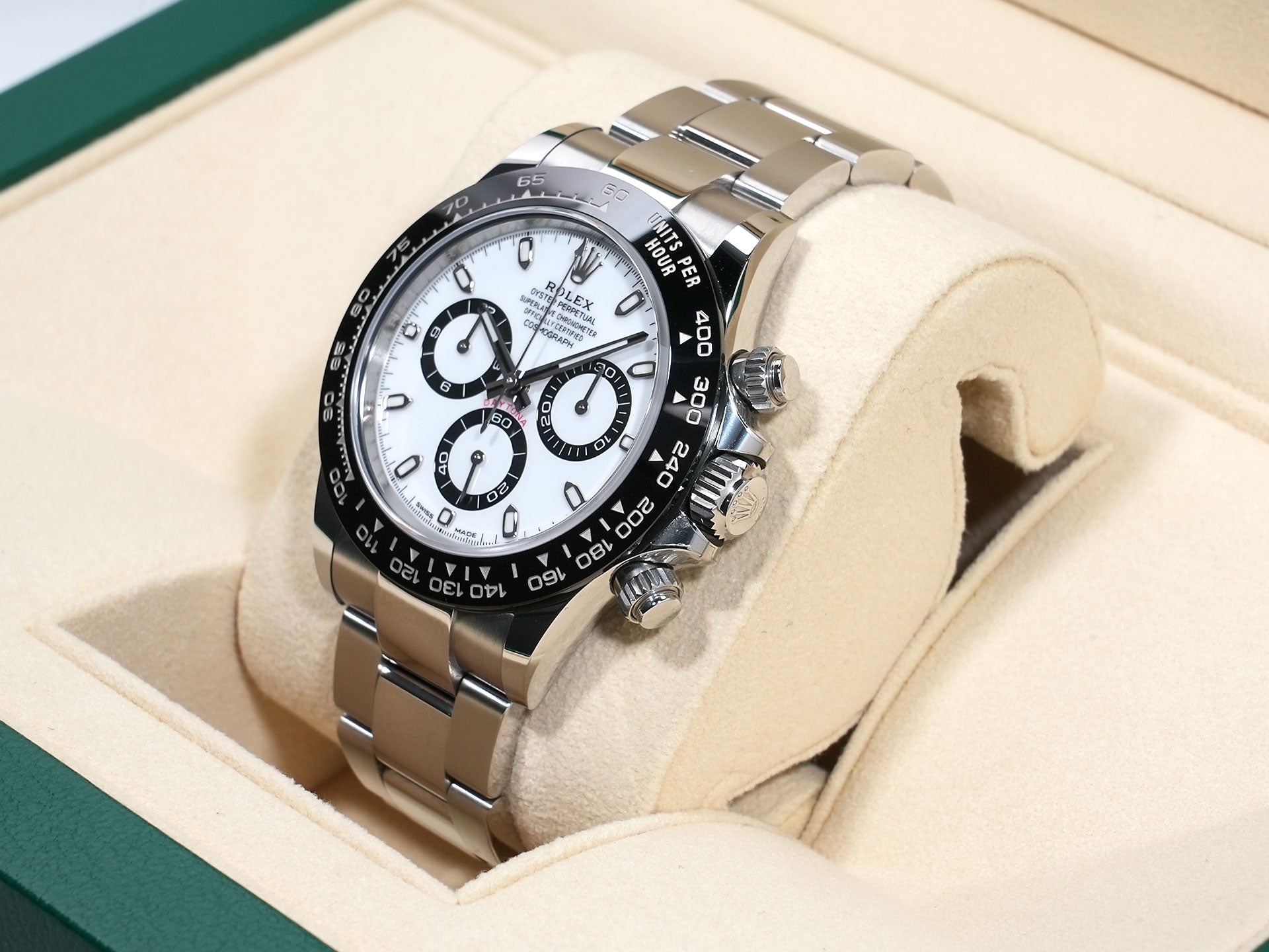 ロレックス デイトナ Ref.116500LN ステンレススチール ホワイト文字盤 中古 yb2mii8t