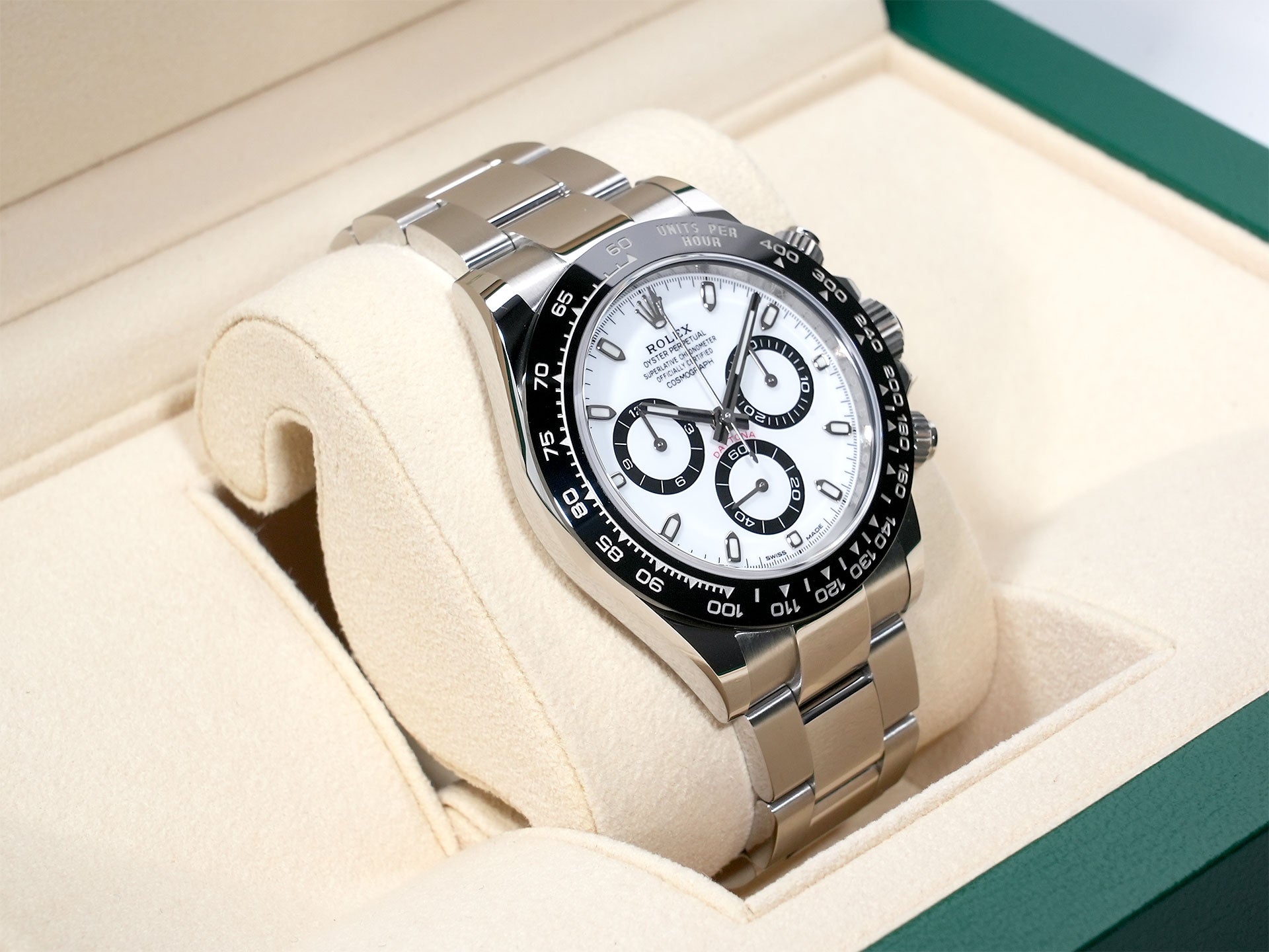 ロレックス デイトナ Ref.116500LN ステンレススチール ホワイト文字盤 中古 yb2mii8t