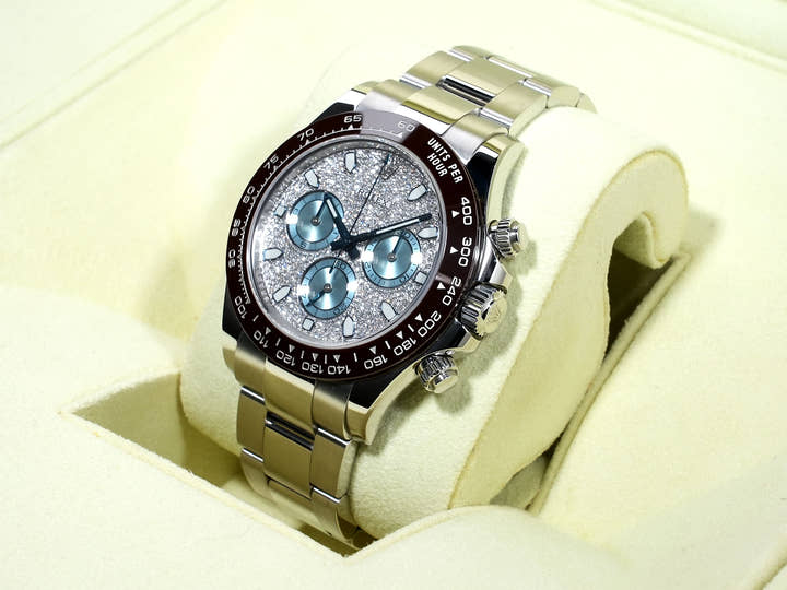 ロレックス デイトナ Ref.116506 プラチナ パヴェダイヤモンド文字盤 美中古 h8wwd8jc