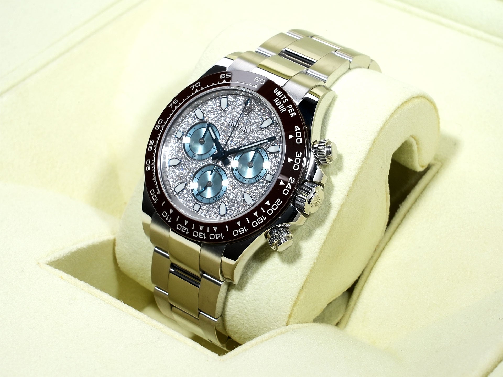 ロレックス デイトナ Ref.116506 プラチナ パヴェダイヤモンド文字盤 美中古 h8wwd8jc