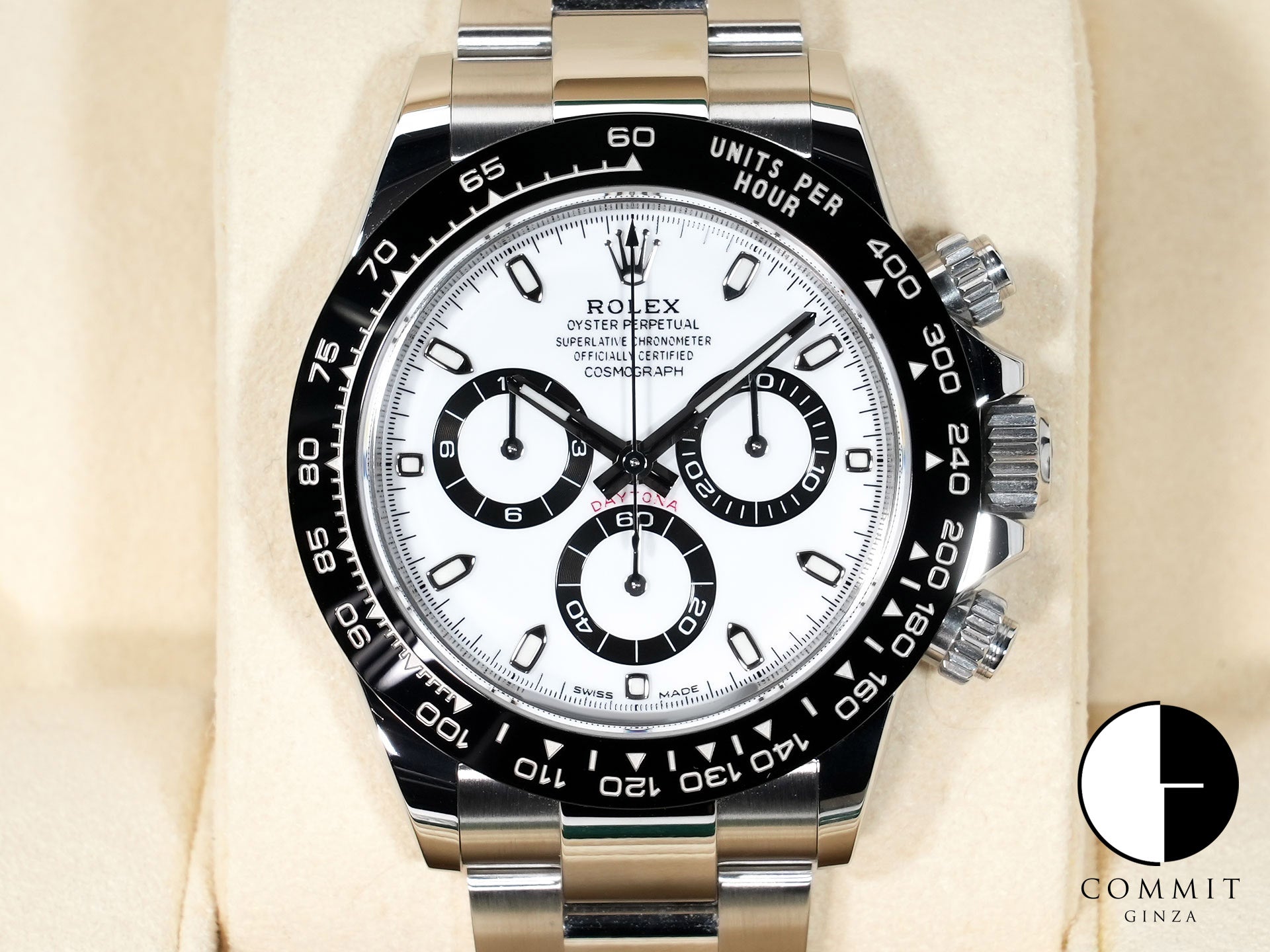 ロレックス デイトナ Ref.116500LN ステンレススチール ホワイト文字盤 美中古 pufprghf