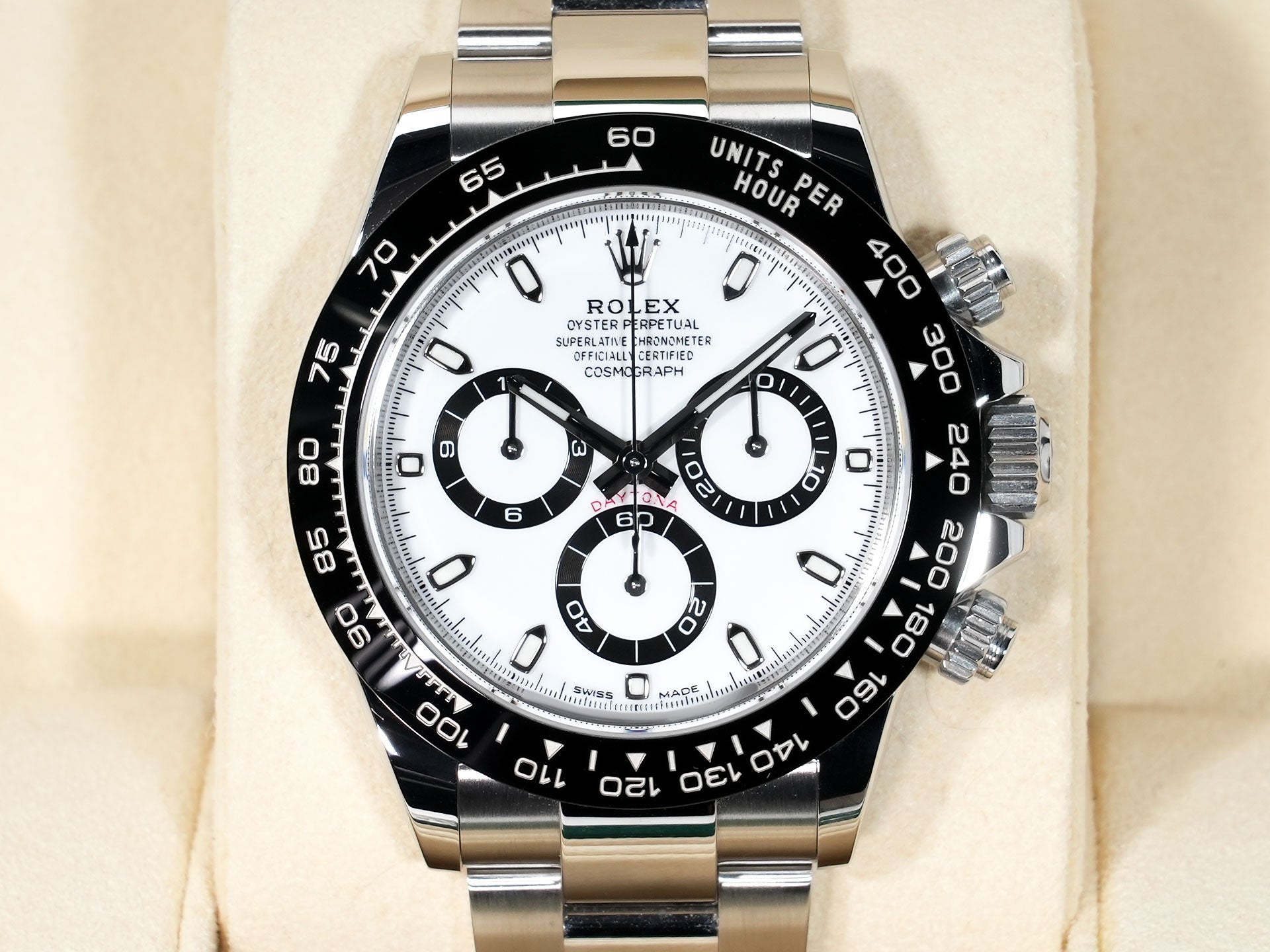 ロレックス デイトナ Ref.116500LN ステンレススチール ホワイト文字盤 美中古 pufprghf