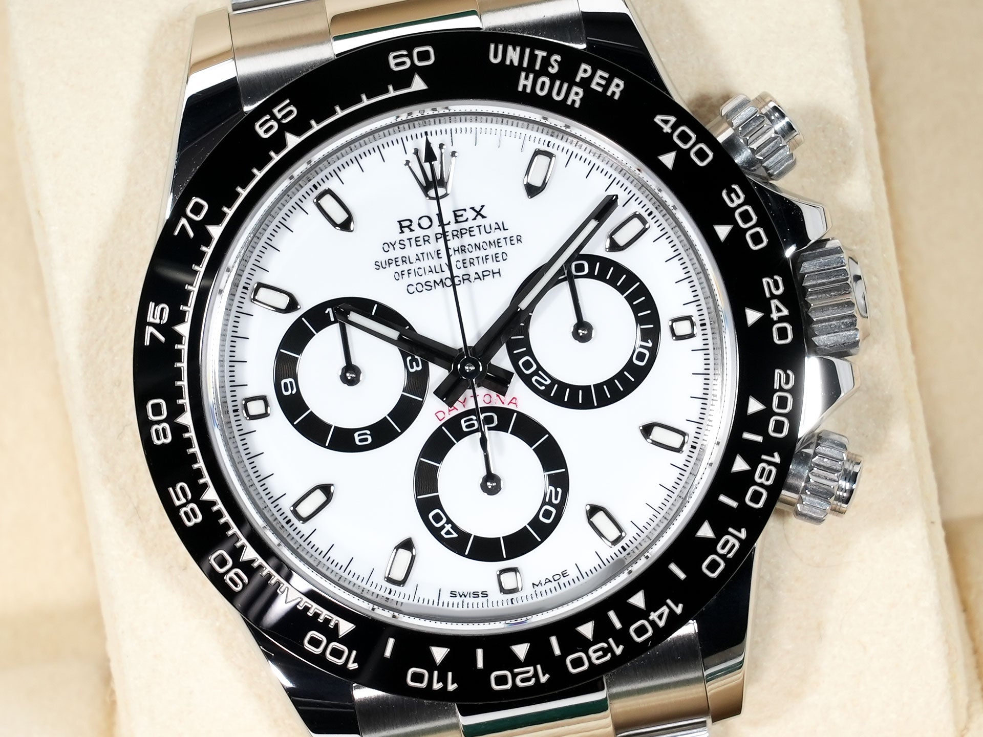 ロレックス デイトナ Ref.116500LN ステンレススチール ホワイト文字盤 美中古 pufprghf