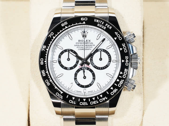 ロレックス デイトナ Ref.126500LN ステンレススチール ホワイト文字盤 美品 aystv2hr
