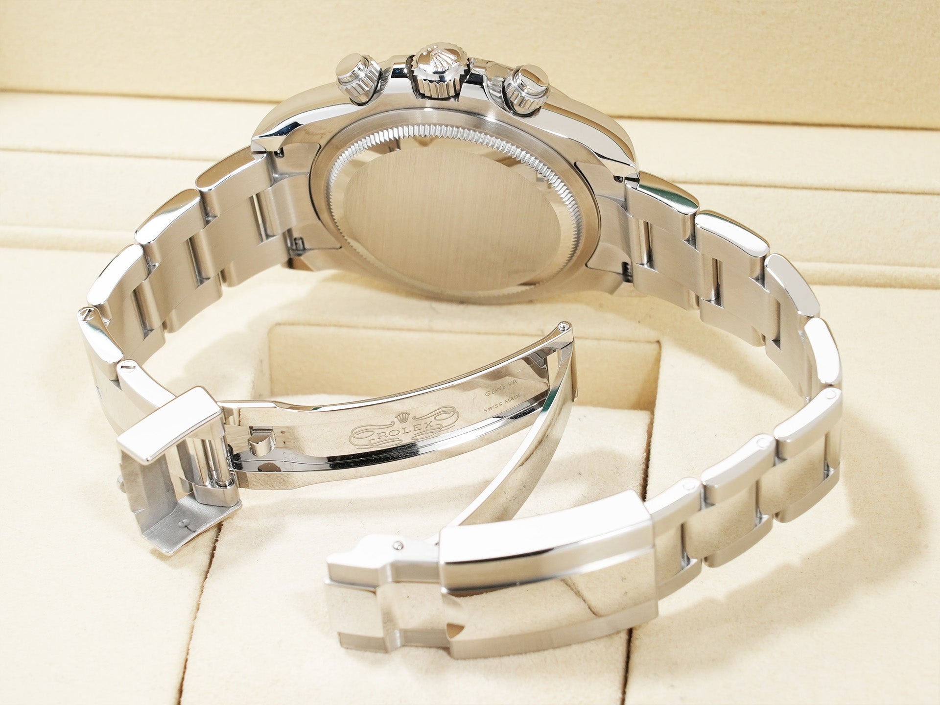 ロレックス デイトナ Ref.126500LN ステンレススチール ホワイト文字盤 美品 aystv2hr