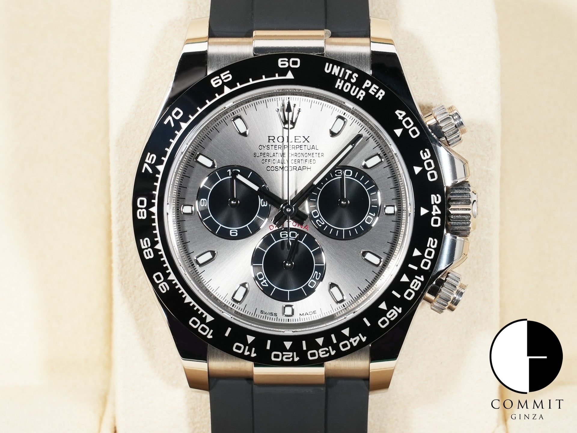 ロレックス デイトナ Ref.116519LN ホワイトゴールド スチールxブラック文字盤 美中古 t9tcw3ue