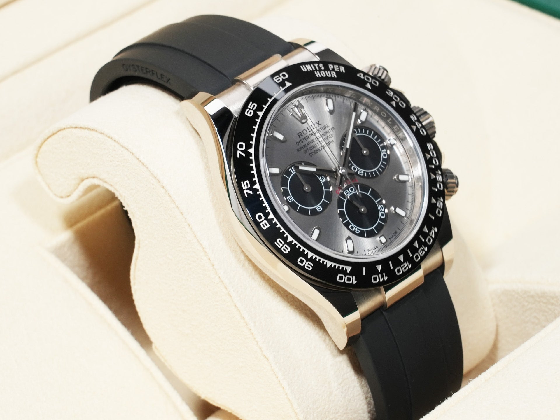 ロレックス デイトナ Ref.116519LN ホワイトゴールド スチールxブラック文字盤 美中古 t9tcw3ue