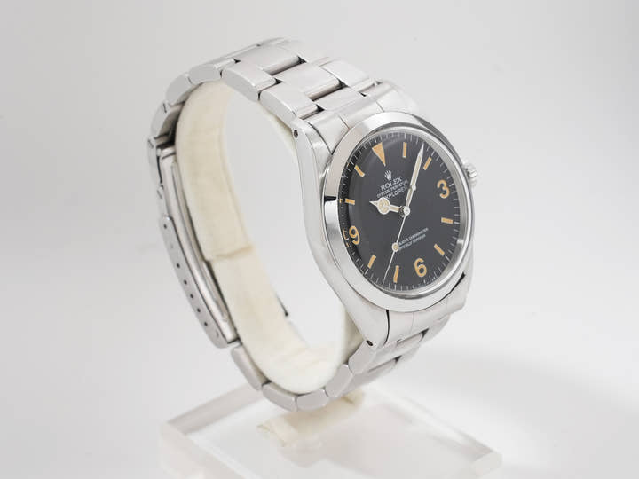ロレックス エクスプローラーI Ref.1016 ステンレススチール ブラック文字盤 中古 oevt5bc8