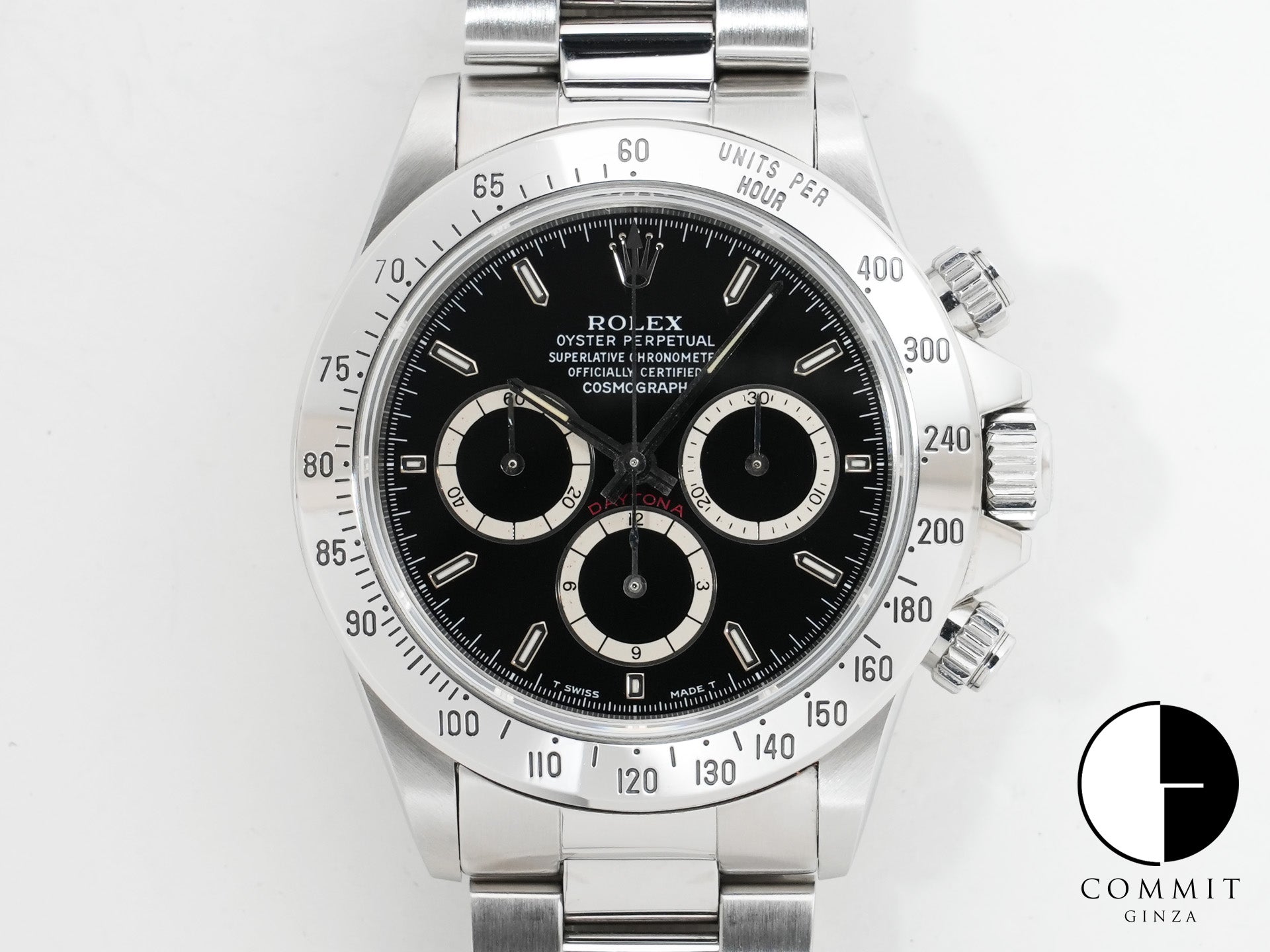 ロレックス デイトナ エルプリメロ Ref.16520 ステンレススチール ブラック文字盤 中古 eiam894s