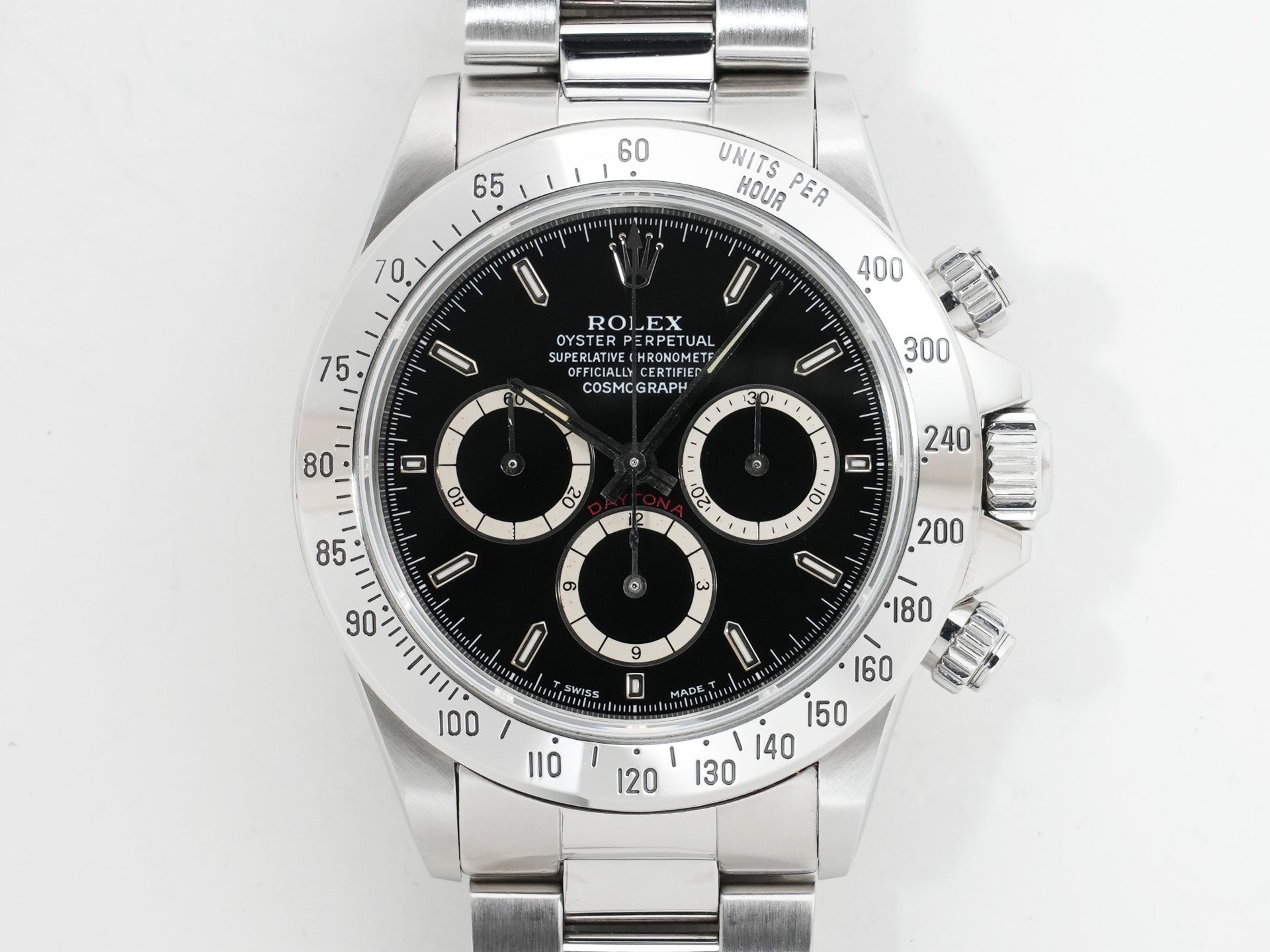 ロレックス デイトナ エルプリメロ Ref.16520 ステンレススチール ブラック文字盤 中古 eiam894s
