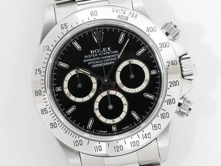 ロレックス デイトナ エルプリメロ Ref.16520 ステンレススチール ブラック文字盤 中古 eiam894s