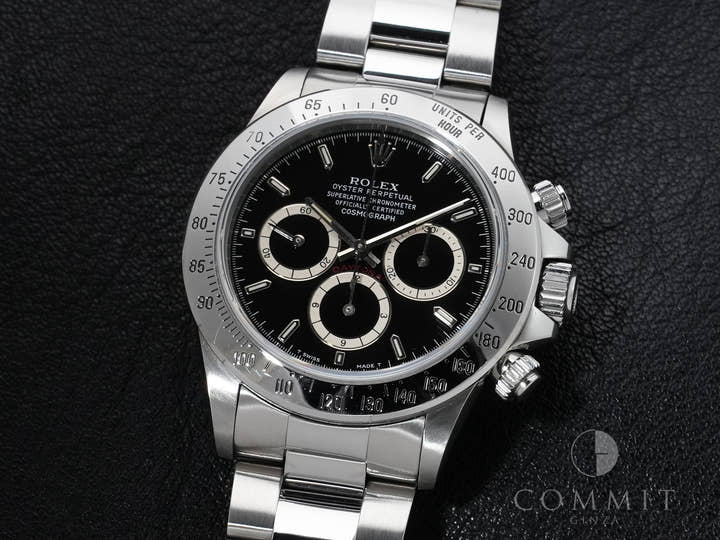 ロレックス デイトナ エルプリメロ Ref.16520 ステンレススチール ブラック文字盤 中古 eiam894s