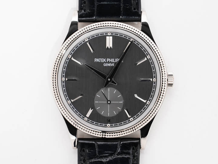 パテックフィリップ カラトラバ Ref.6119G-001 ホワイトゴールド グレー文字盤 極美品 mb6degox