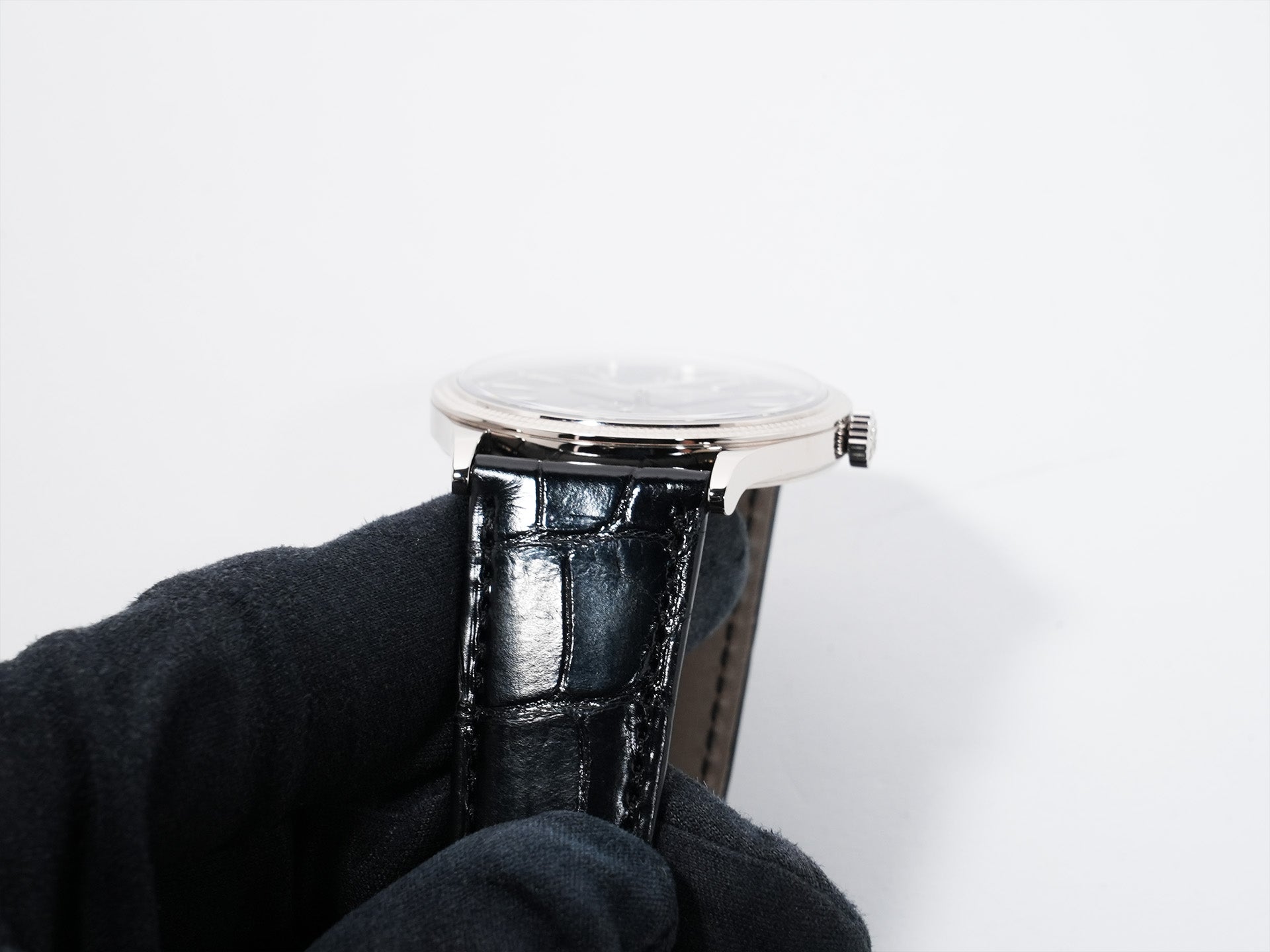 パテックフィリップ カラトラバ Ref.6119G-001 ホワイトゴールド グレー文字盤 極美品 mb6degox