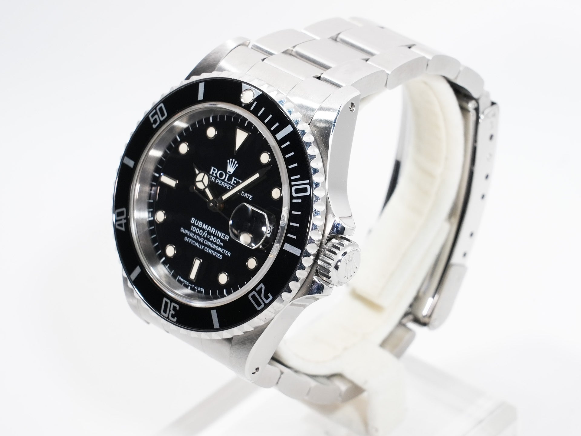 Rolex Submariner Date Ref.16610 Stainless Steel Black Dial Used dvk36nka