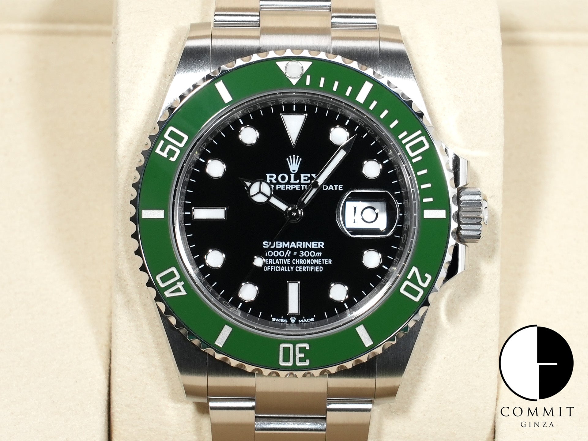 ロレックス サブマリーナー デイト Ref.126610LV ステンレススチール ブラック文字盤 美中古 wesykskz